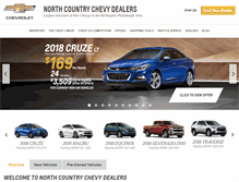 Tablet Screenshot of chevynorthcountry.com